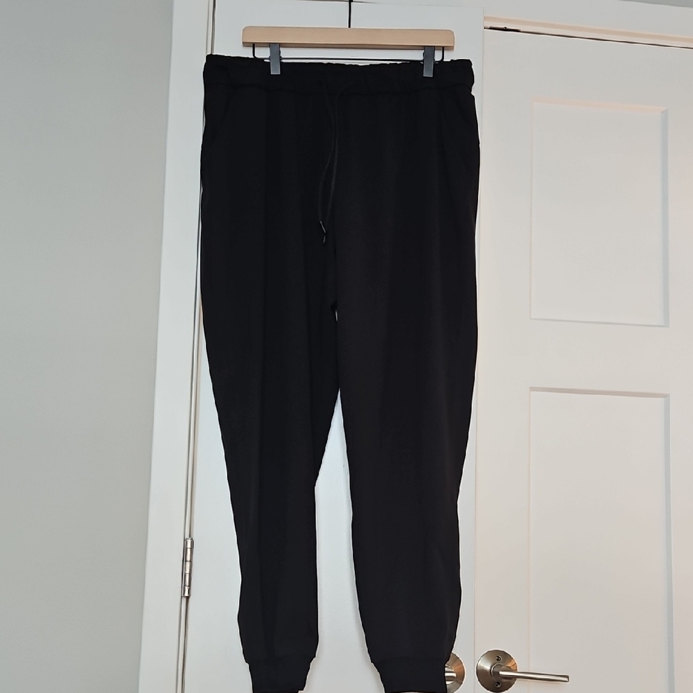 Lululemon Keep Moving Black Jogger